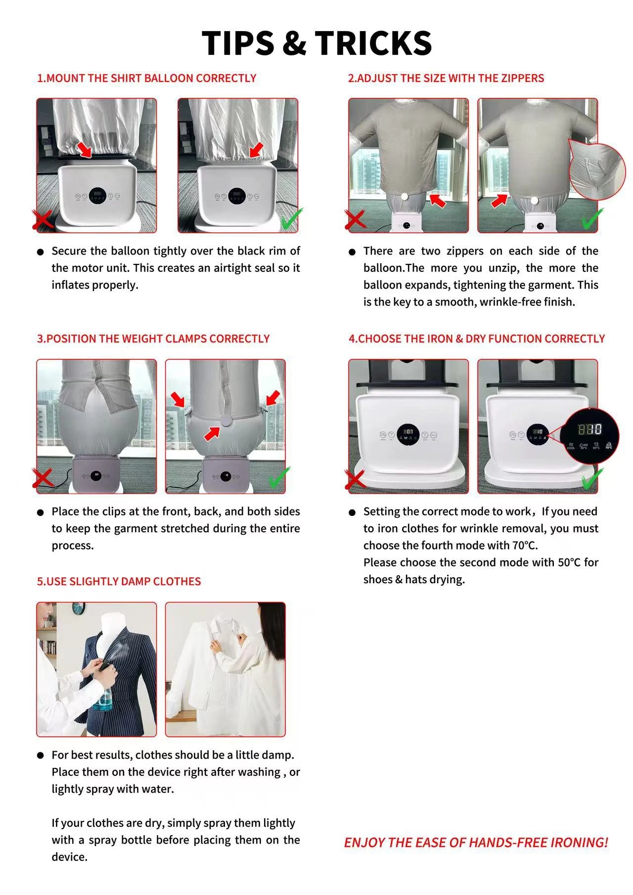 Portable Electric Clothes Dryer – Foldable Fast Drying